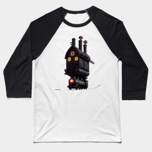 TRAIN HOUSE THEME Baseball T-Shirt